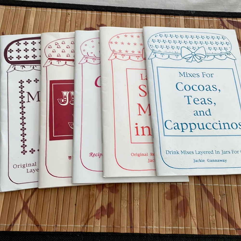 Jar gift recipes cookbook.